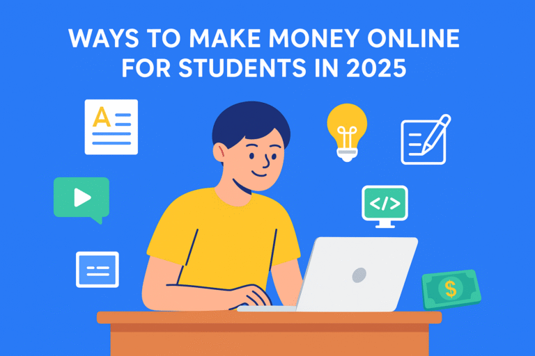 ways to make money online as a student