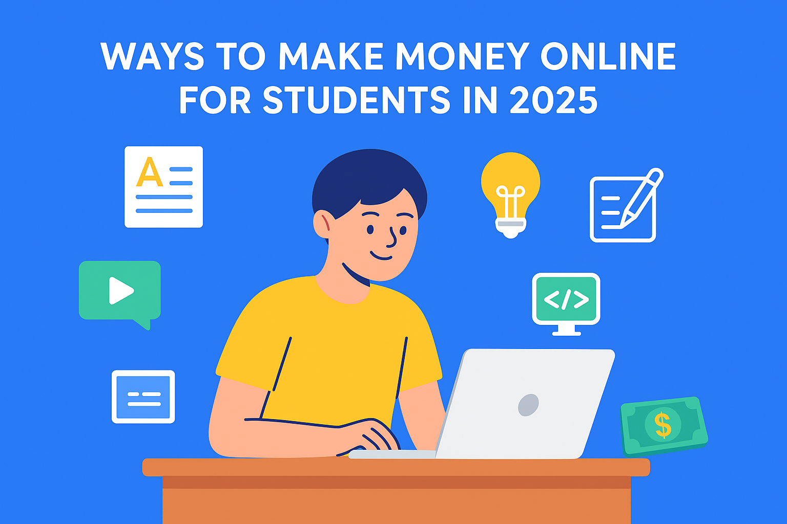 ways to make money online as a student